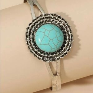 💧💦Turquoise Silver Cuff Bracelet